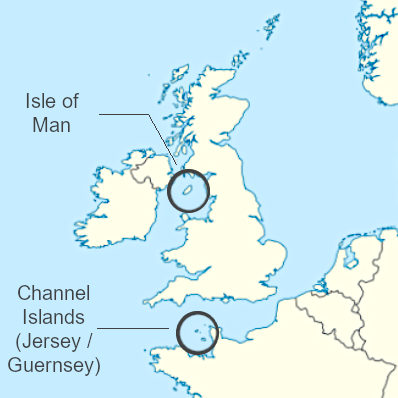 Map of Jersey (United Kingdom).  Jersey channel islands, Channel islands uk,  Bailiwick of jersey