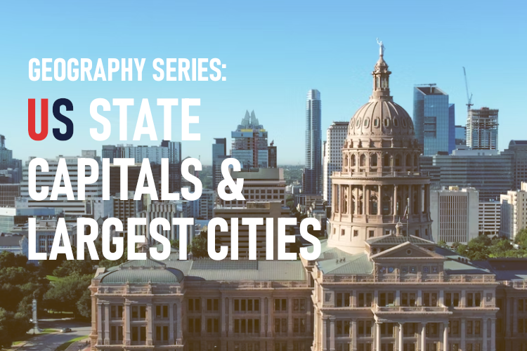 Geography Series: US State capitals vs largest cities